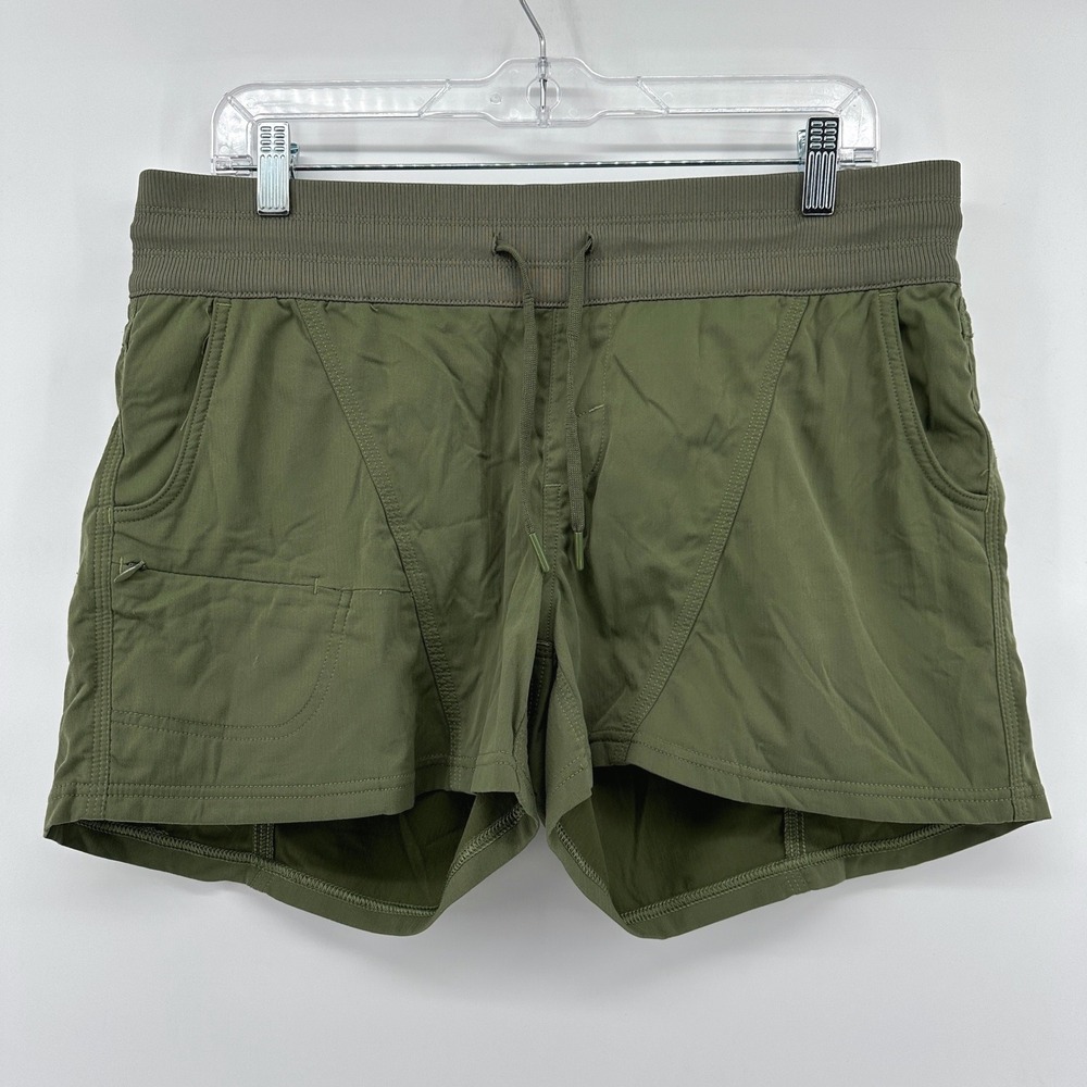 The North Face Aphrodite 2.0 Shorts Olive Green Womens L NF0A2UO7